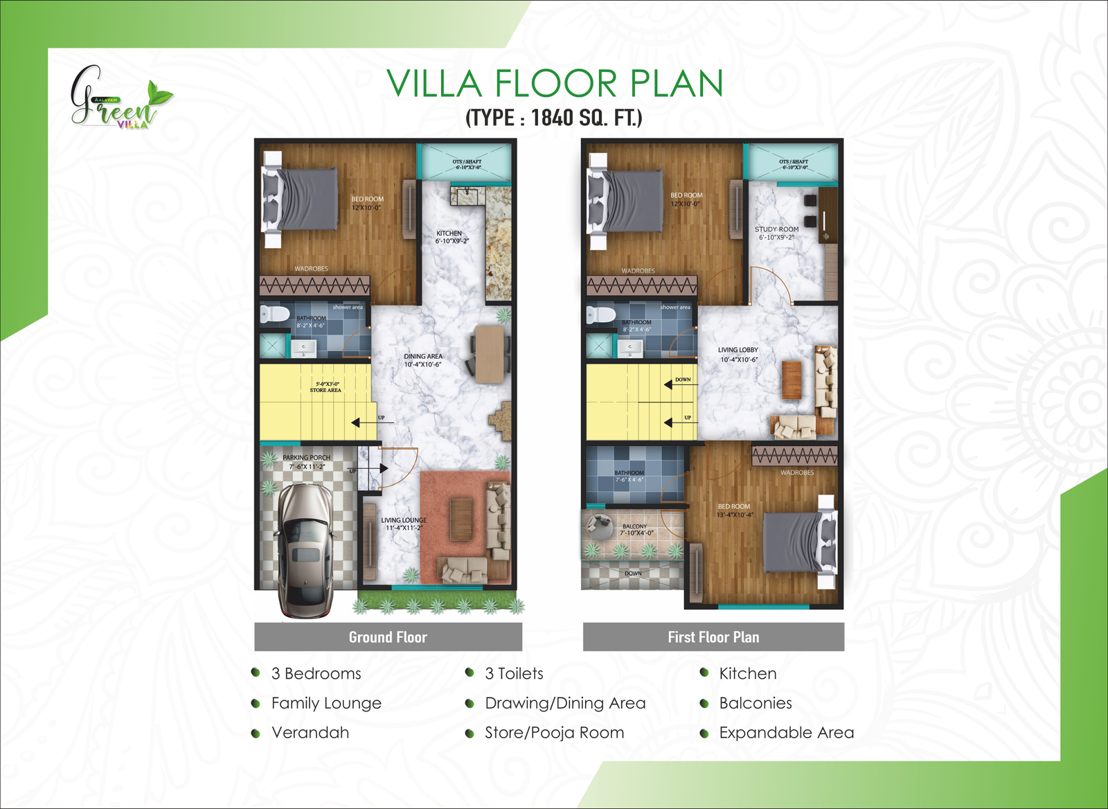 1840 Sq.ft
