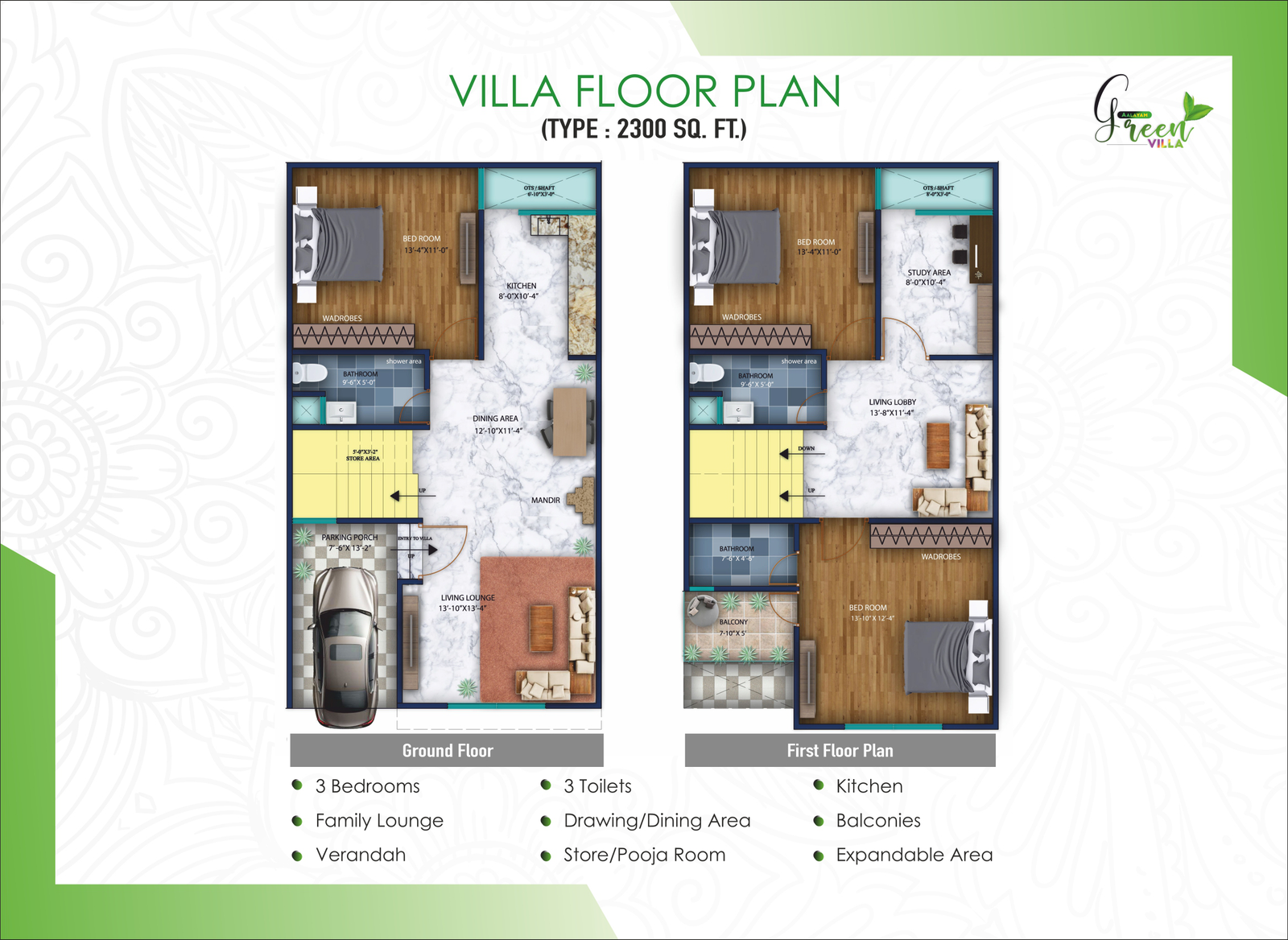 2300 Sq.ft